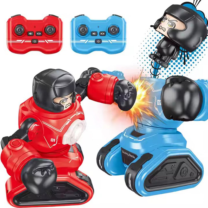 Remote Control Boxing Robot Mini Interactive Kids Fighting Battle