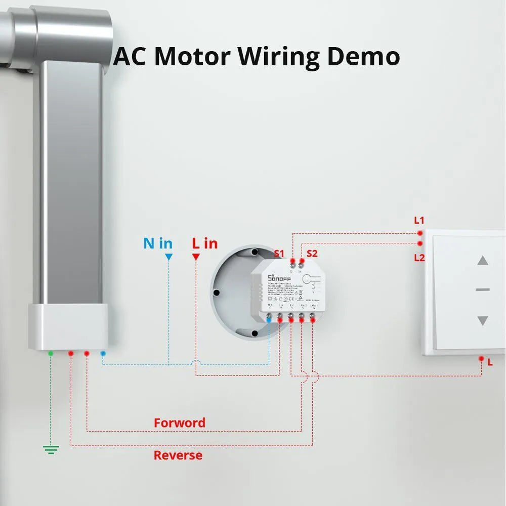 SONOFF DUALR3 Dual Relay With Power Metering Smart Switch Sonoff