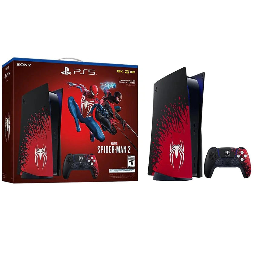 Sony PlayStation5 Console – Marvel’s Spider-Man 2 Limited Edition Bundle (fattal warranty) SONY