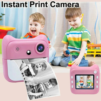 Kids Print Camera 2400W High-Clear Digital Camera With 2.4IPS FETN