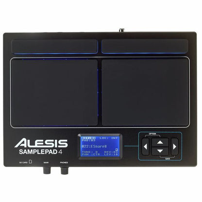Alesis SamplePad 4 Compact Percussion Pad – front top view