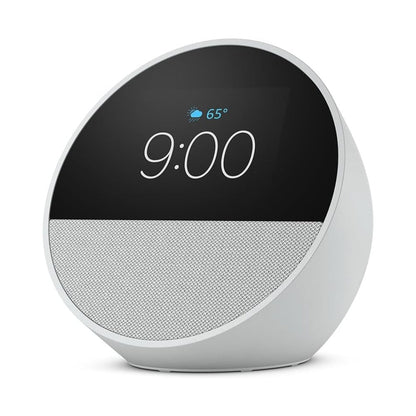 Amazon Echo Spot (2024) – Smart Alarm Clock with Alexa, Color Display & Premium Sound - gametricks