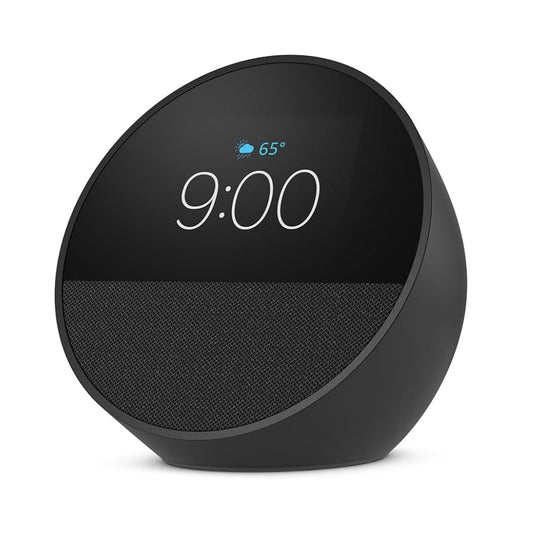 Amazon Echo Spot (2024) – Smart Alarm Clock with Alexa, Color Display & Premium Sound - gametricks