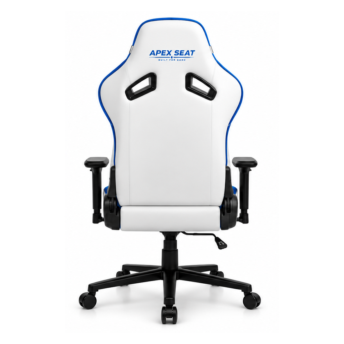 APEX SEAT SONIC Gaming Chair – White & Blue APEX SEAT