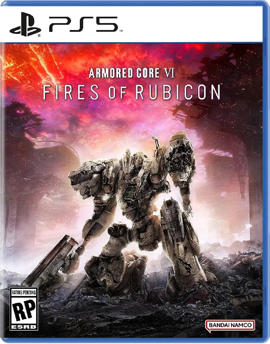Armored Core VI Fires of Rubicon - PlayStation 5 | PS5 front cover