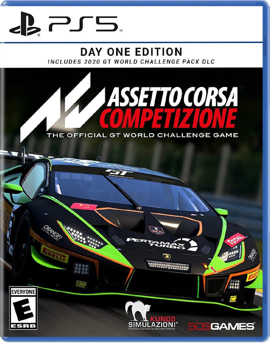 Assetto Corsa Competizione - PlayStation 5 | PS5 front cover