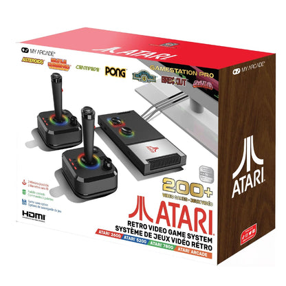 Atari My Arcade Gamestation Pro - Classic Atari Console with 200+ Games and Wireless Joysticks - gametricks