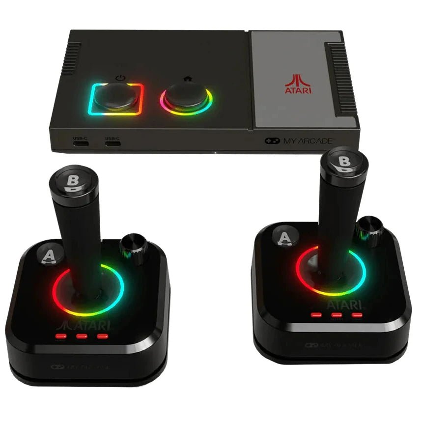 Atari My Arcade Gamestation Pro - Classic Atari Console with 200+ Games and Wireless Joysticks - gametricks