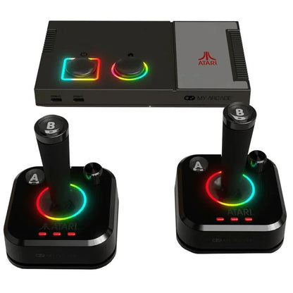 Atari My Arcade Gamestation Pro - Classic Atari Console with 200+ Games and Wireless Joysticks - gametricks