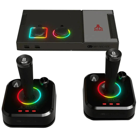 Atari My Arcade Gamestation Pro - Classic Atari Console with 200+ Games and Wireless Joysticks - gametricks