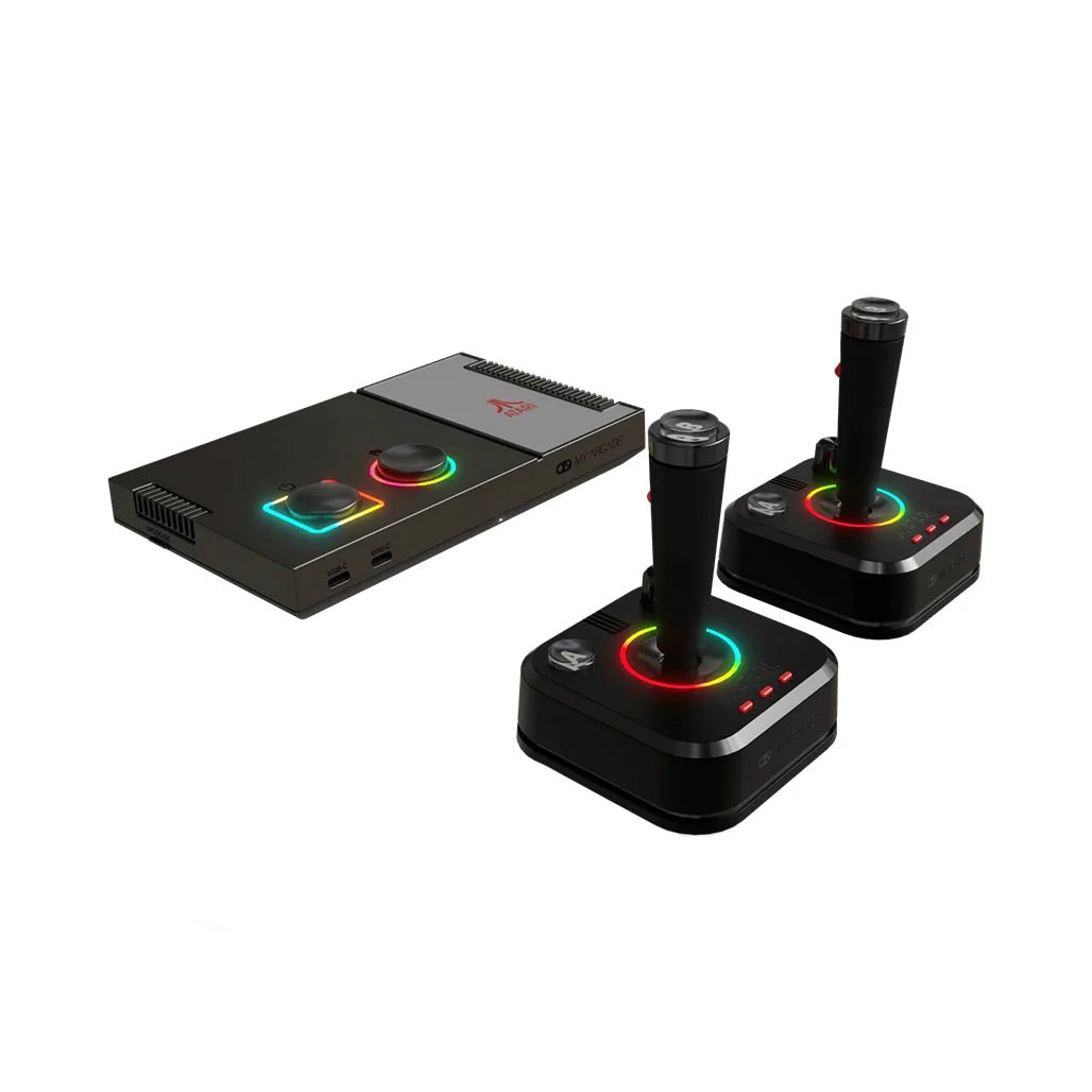 Atari My Arcade Gamestation Pro - Classic Atari Console with 200+ Games and Wireless Joysticks - gametricks