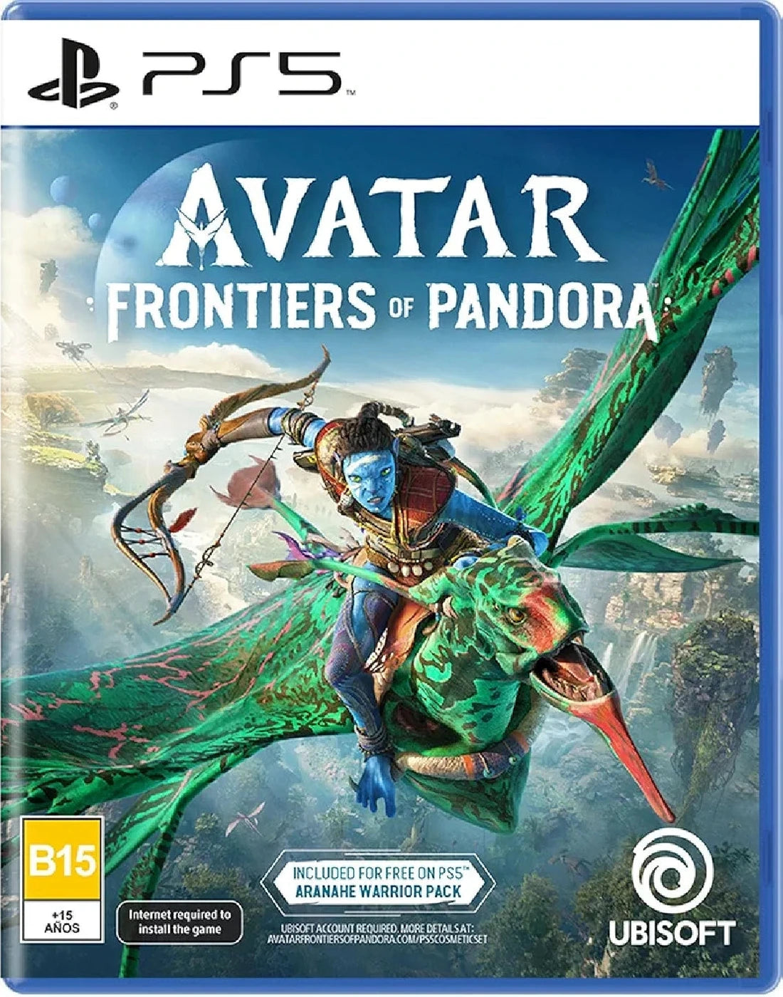 Avatar: Frontiers of Pandora for Playstation 5 | PS5 front cover