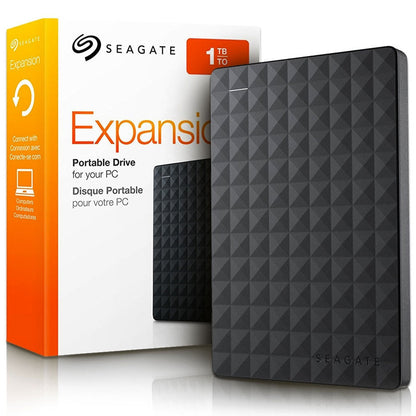 External Seagate 1TB|2TB|4TB HDD Expansion Portable Drive SEAGATE