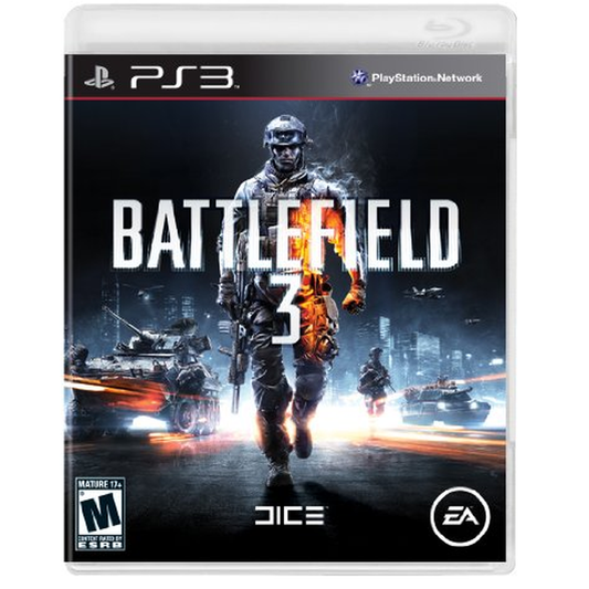 Battlefield 3 - PlayStation 3 | PS3 original front cover on white background