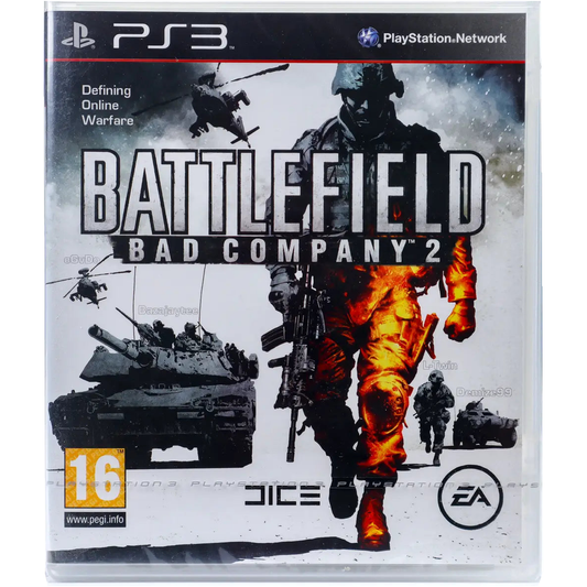 Battlefield: Bad Company 2 - PlayStation 3 | PS3 original front cover on white background