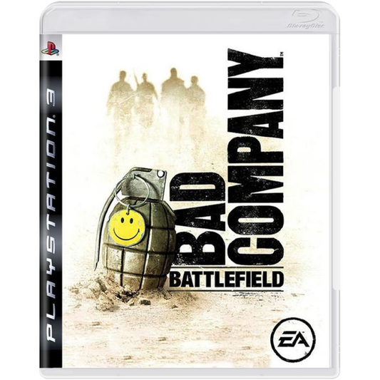 Battlefield: Bad Company - PlayStation 3 | PS3 original front cover on white background