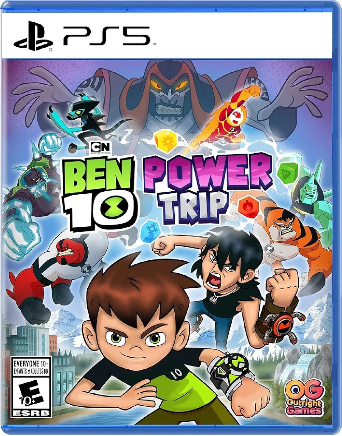 Ben 10: Power Trip - Playstation 5 | PS5 front cover
