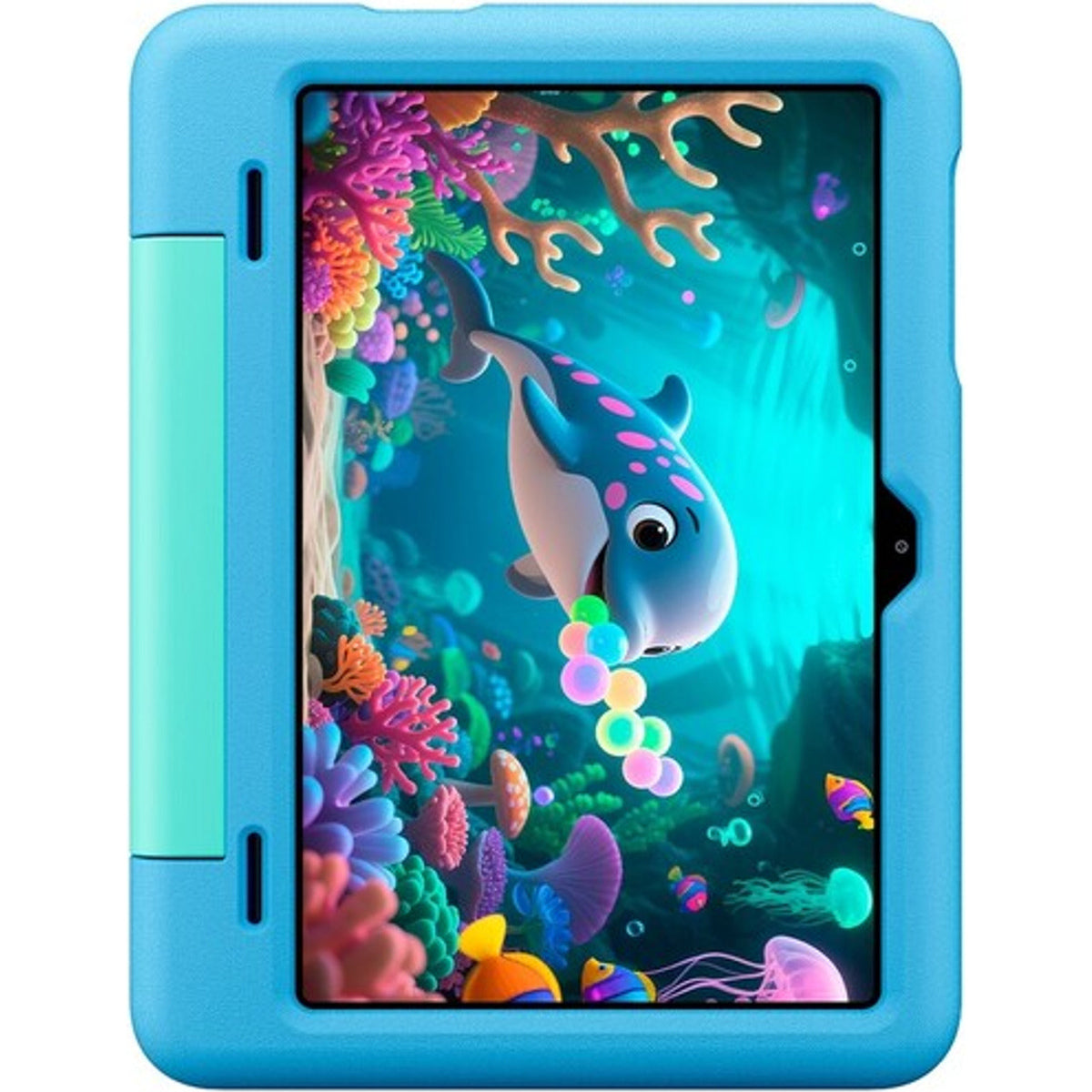 Blackview Tab 20 Kids Blue portrait direct front 1:1 hero on white background