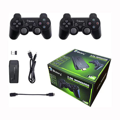 Gamepad with 2 Wireless controllers 2.4G with emulator with 3500+ games