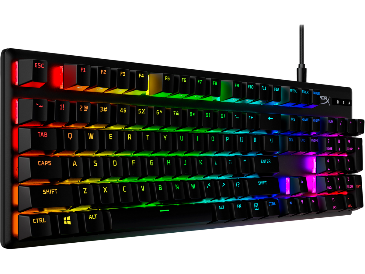 Hyperx Rerd Keyboard HyperX Alloy Origins PBT HX Red Mechanical Gaming Keyboard – gametricks