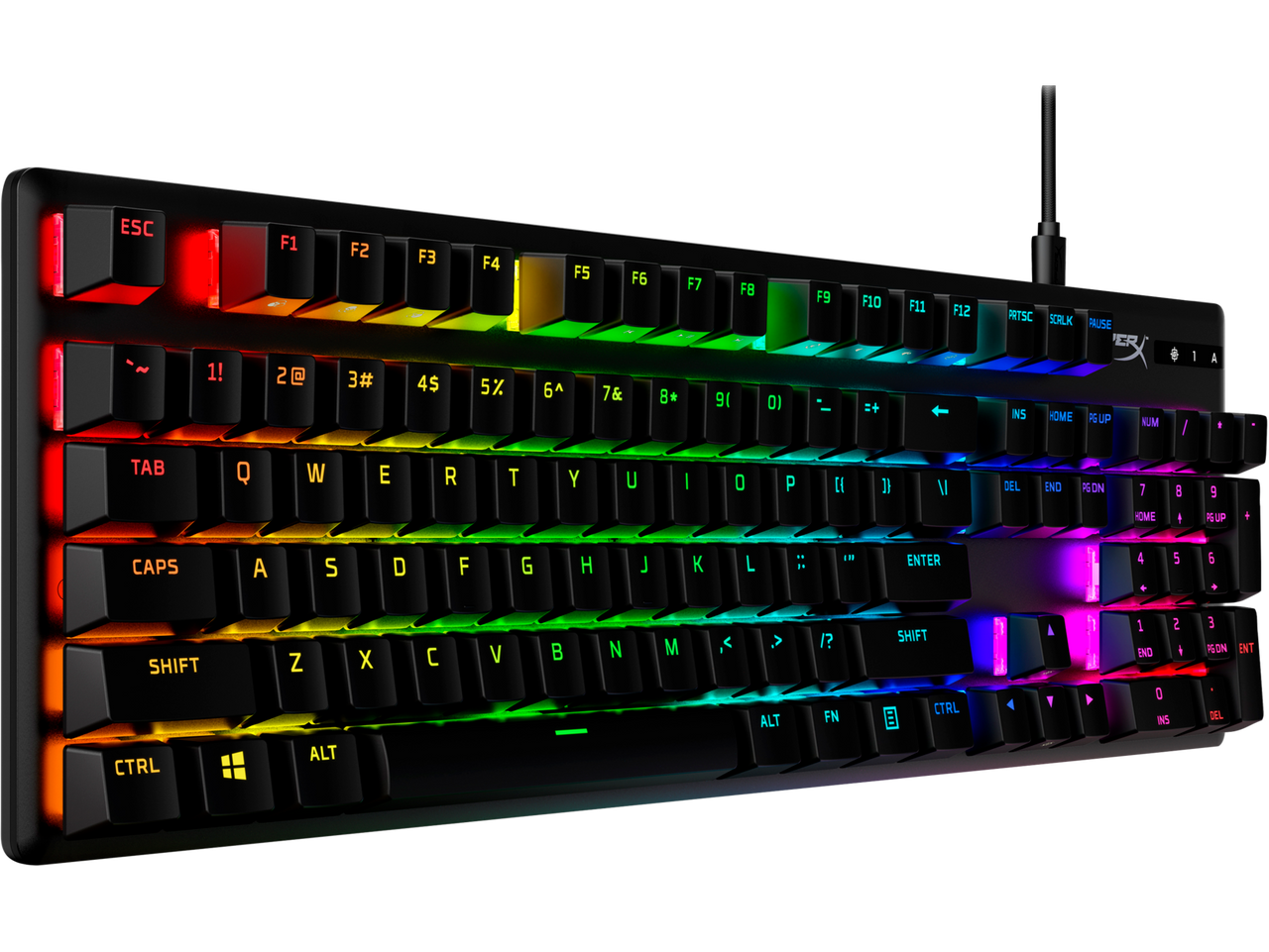 HyperX Alloy Origins PBT HX Red Mechanical Gaming Keyboard HYPERX