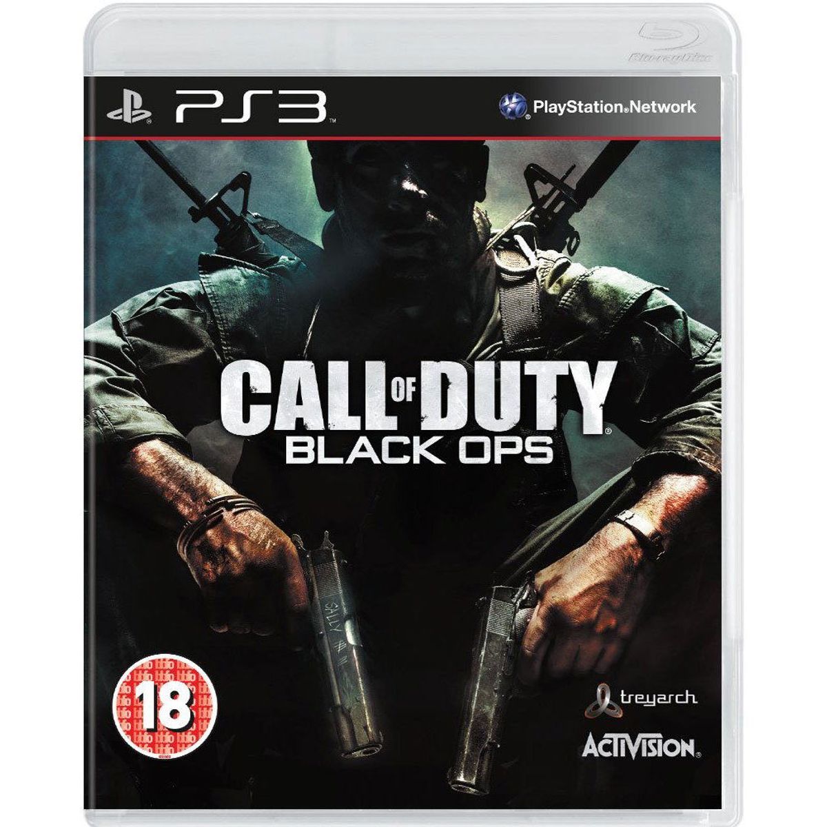 Call of Duty Black Ops PS3 front cover on white square background