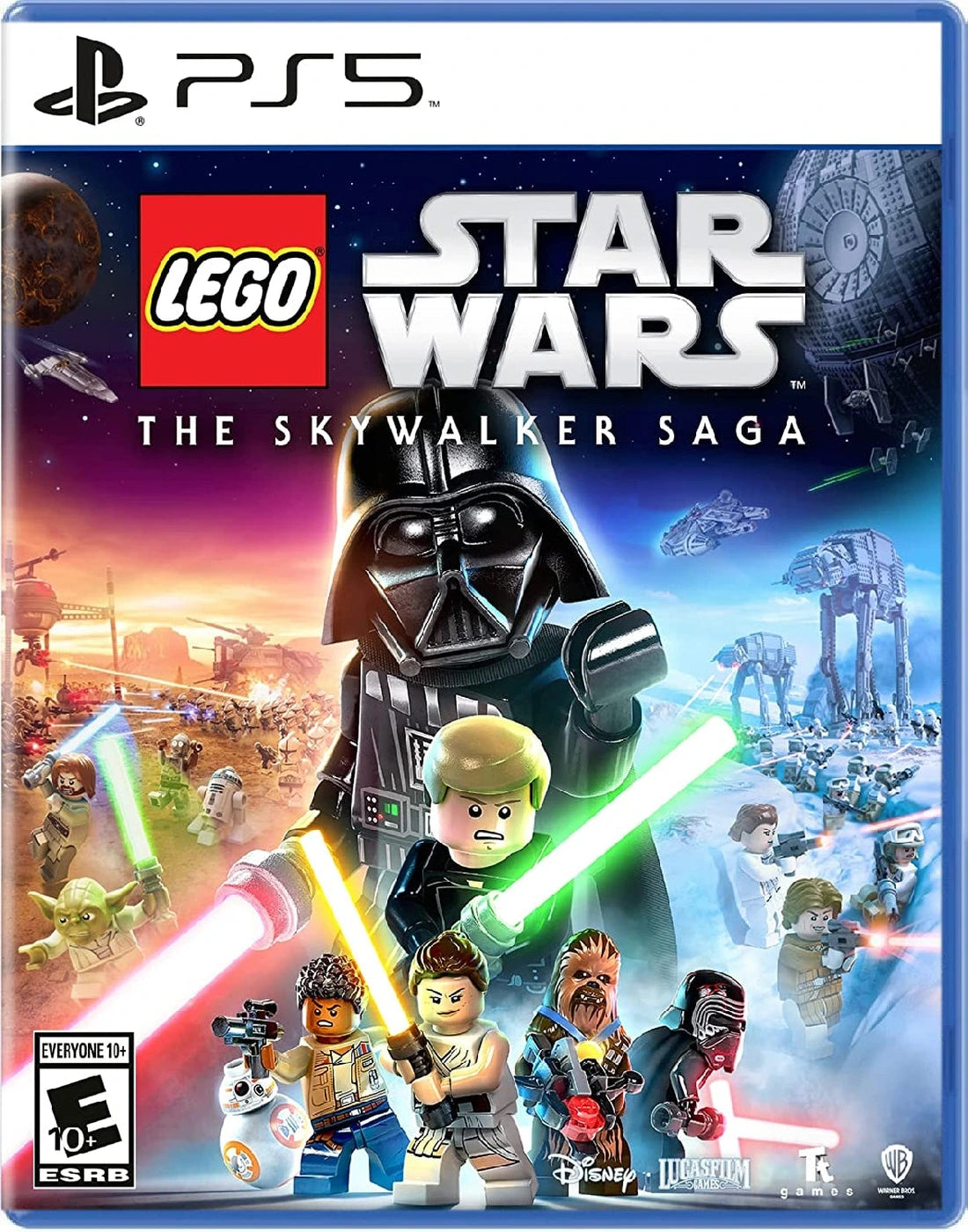 LEGO Star Wars: The Skywalker Saga - PlayStation 5 front cover