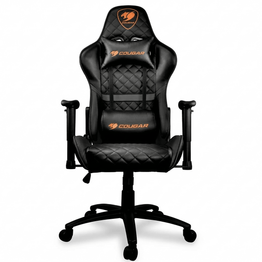 Cougar Armor One Gaming Chair - Black - gametricks