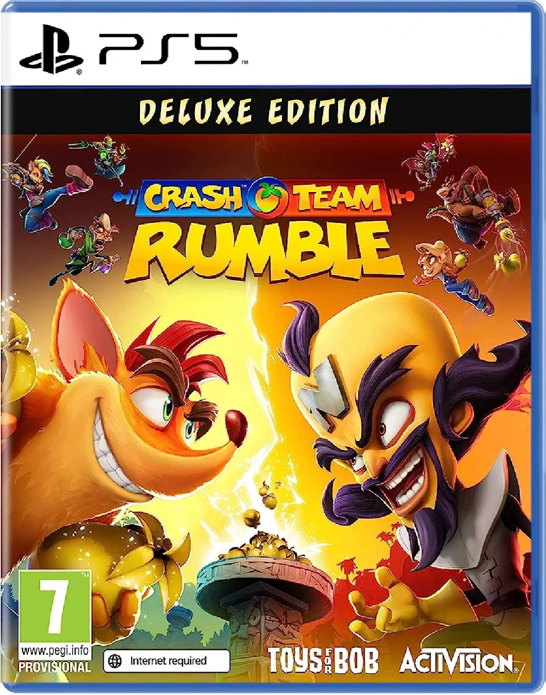 Crash Team Rumble Deluxe Edition - PlayStation 5 | PS5 front cover
