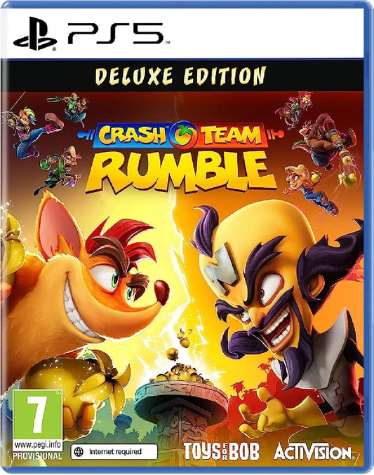 Crash Team Rumble Deluxe Edition - PlayStation 5 | PS5 front cover