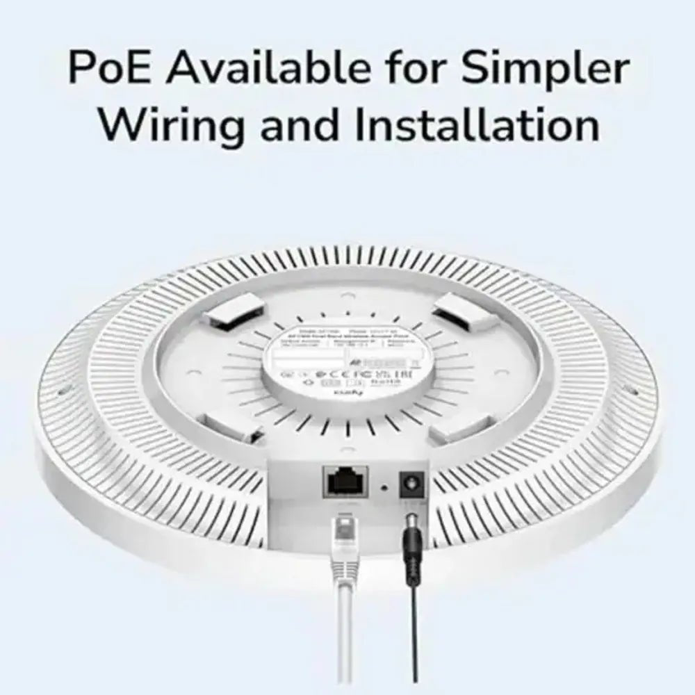 Cudy AC1200 Dual-Band Gigabit Ceiling Mount Wireless Access Point – High-Speed 1200Mbps WiFi - gametricks