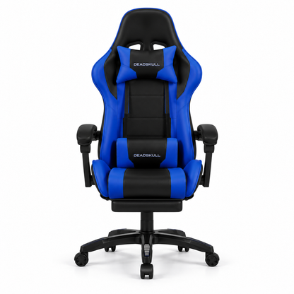 Deadskull Gaming Chair Black Blue