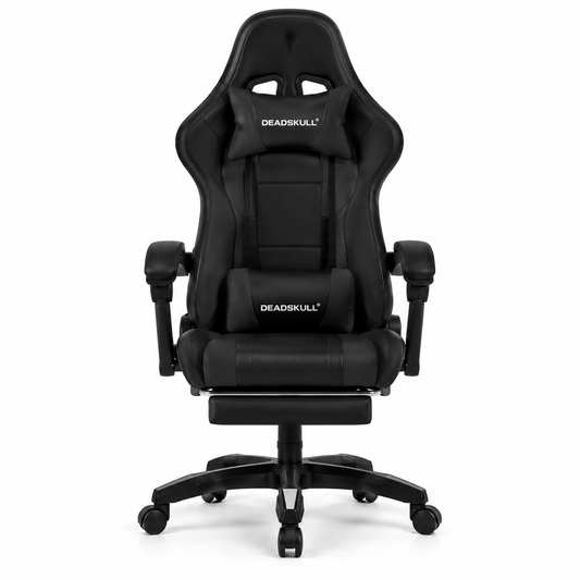 Deadskull Gaming Chair Full Black