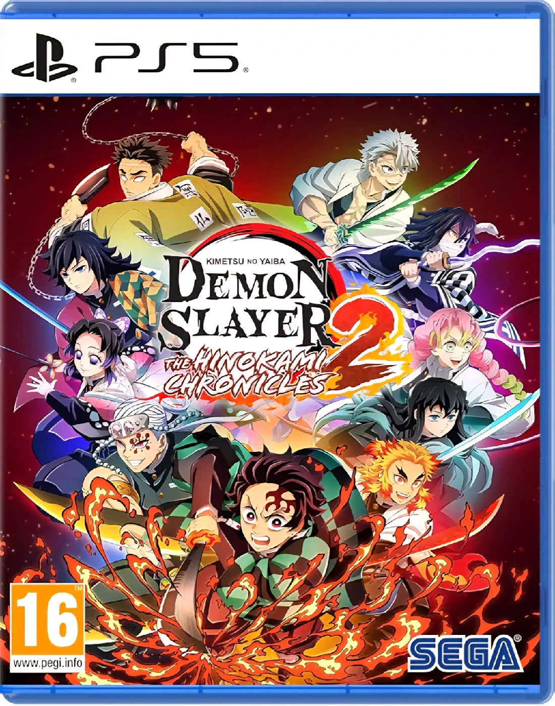 Demon Slayer -Kimetsu no Yaiba- The Hinokami Chronicles 2 - Playstation 5 | PS5 front cover