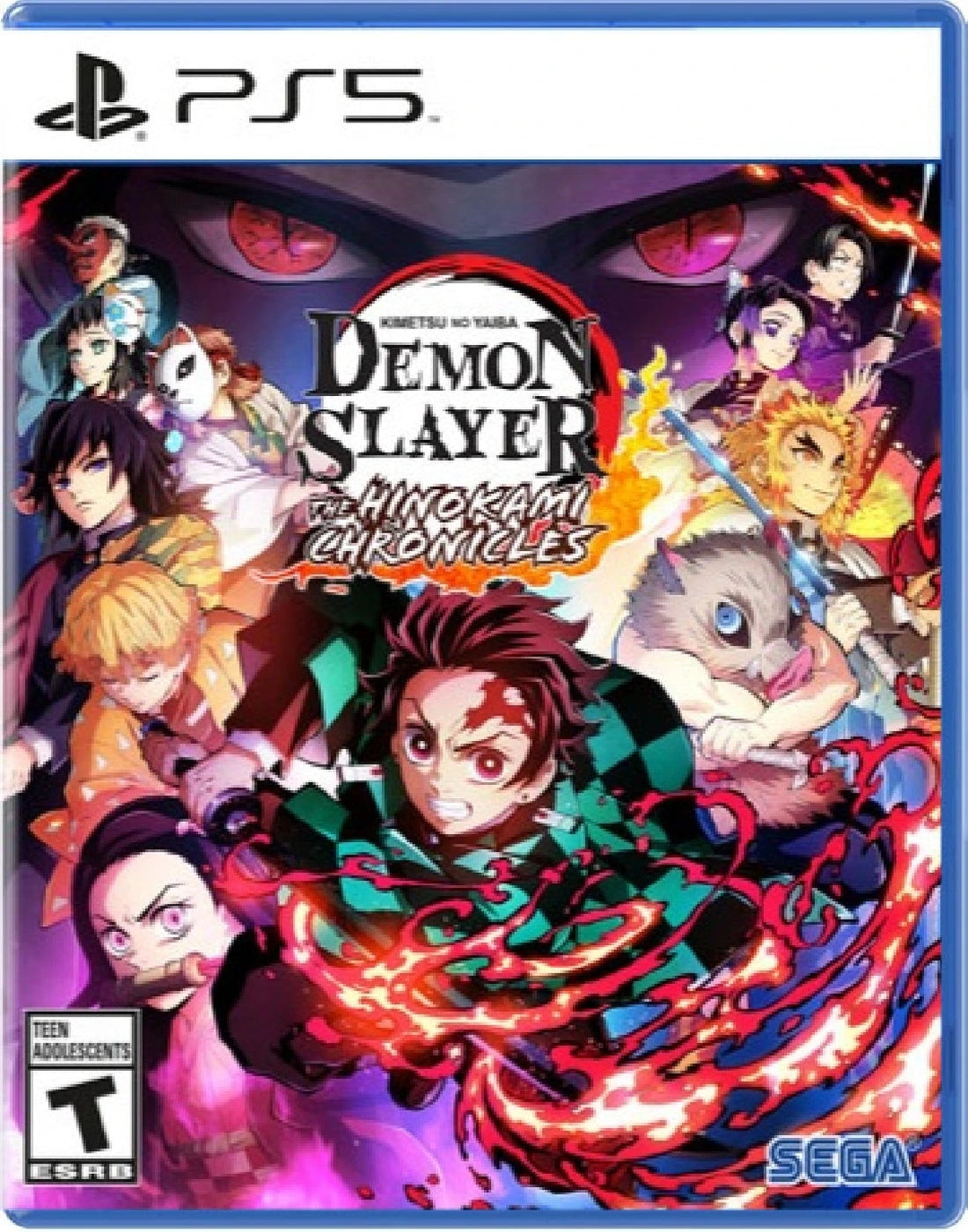 Demon Slayer - Kimetsu no Yaiba - The Hinokami Chronicles - PlayStation 5 | PS5 front cover