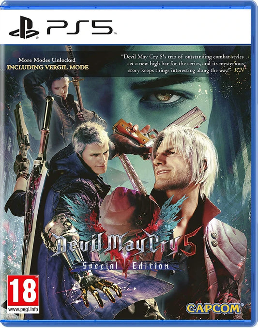 Devil May Cry 5 Special Edition - PlayStation 5 | PS5 front cover