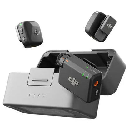 DJI Mic Mini (2 TX + 1 RX + Charging Case), Wireless Lavalier Microphone for iPhone/Camera/Android - gametricks