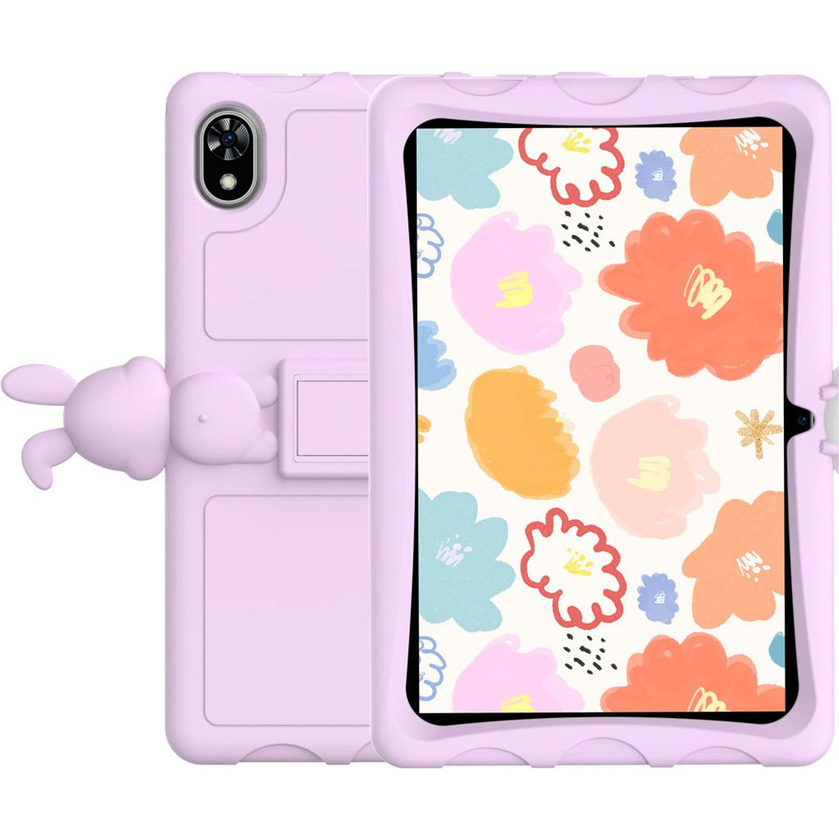 DOOGEE U9 Kid Macaron Purple true portrait front hero on white background