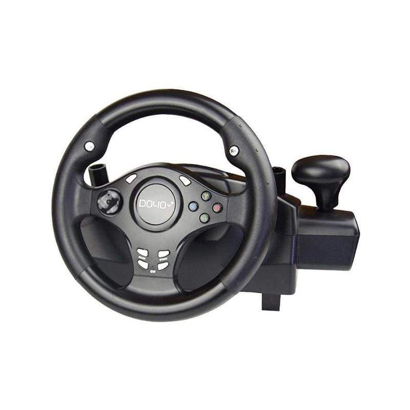 DOYO 270 Degree Rotation Pro Sport Racing Wheel for Multi Platform Compatible PS3 - PS4 - XBOX ONE - XBOX360 - NINTENDO SWITCH - Android - gametricks