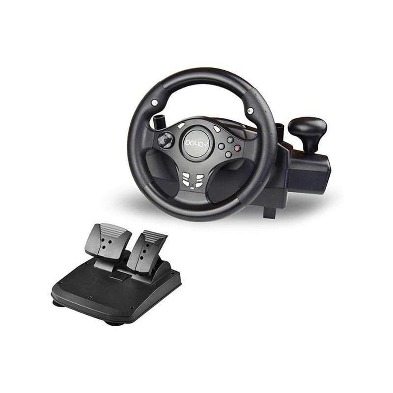 DOYO 270 Degree Rotation Pro Sport Racing Wheel for Multi Platform Compatible PS3 - PS4 - XBOX ONE - XBOX360 - NINTENDO SWITCH - Android - gametricks