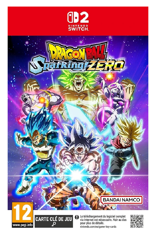 DRAGON BALL: SPARKING! ZERO - Nintendo Switch 2 – Nintendo Switch 2 physical game cover, front view