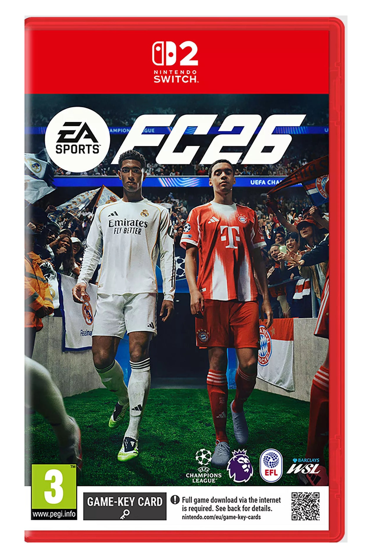 EA SPORTS FC 26 - Nintendo Switch 2 – Nintendo Switch 2 physical game cover, front view