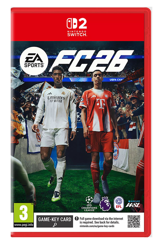 EA SPORTS FC 26 - Nintendo Switch 2 – Nintendo Switch 2 physical game cover, front view