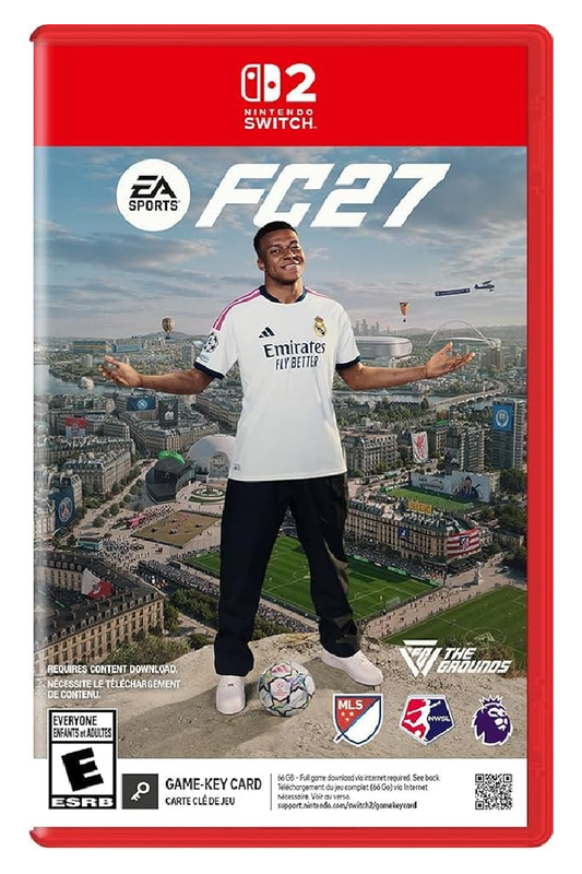 EA SPORTS FC 27 - Nintendo Switch 2 – Nintendo Switch 2 physical game cover, front view