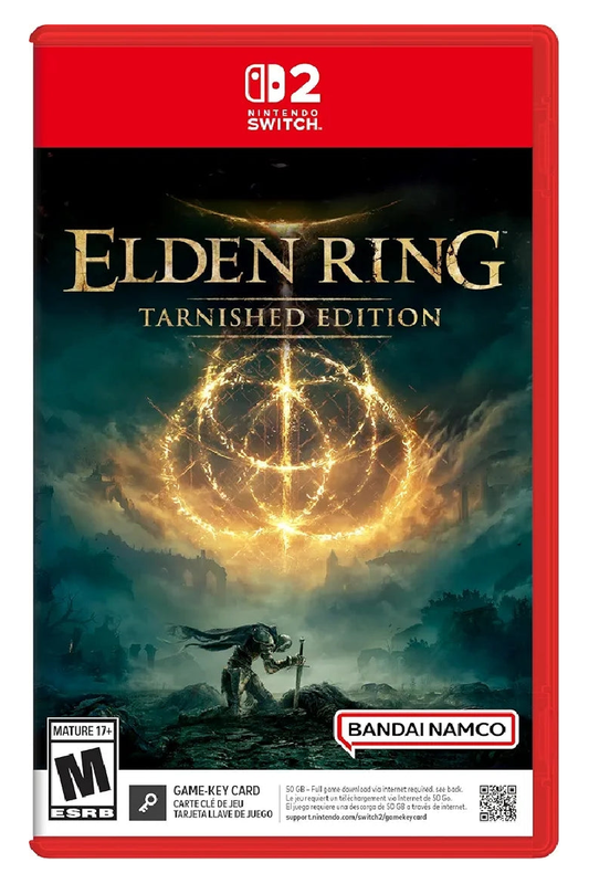 ELDEN RING: Tarnished Edition - Nintendo Switch 2 – Nintendo Switch 2 physical game cover, front view