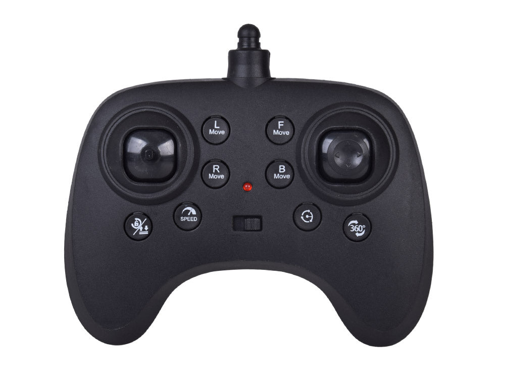 Remote Controlled Lightweight Drone with LED Effects and 360° Stunts