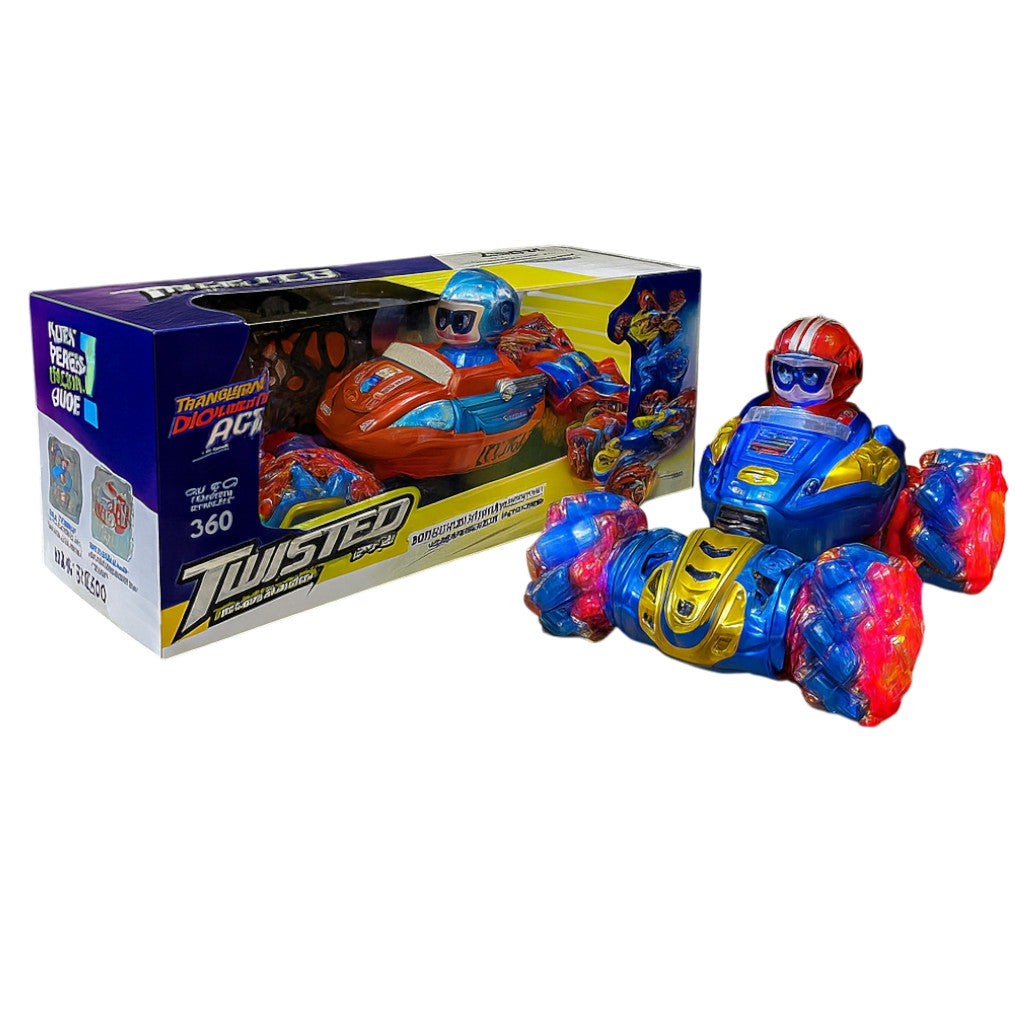 2.4G standard figure remote control stunt twist vehicle