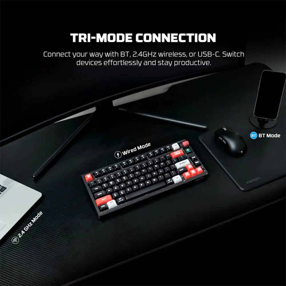 Fantech MK917 ATOM PRO79 Tri - Mode - gametricks