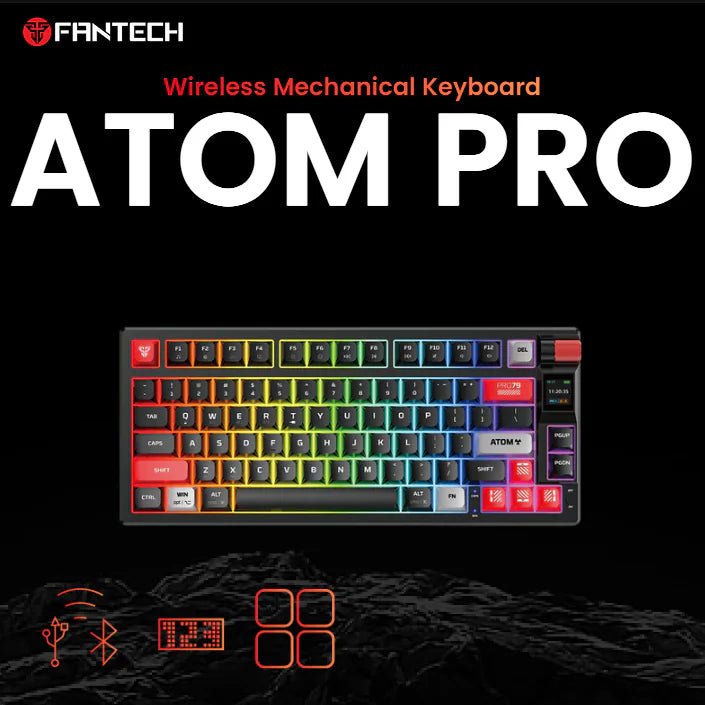 Fantech MK917 ATOM PRO79 Tri - Mode - gametricks