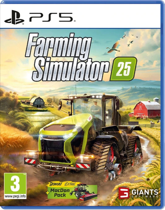 Farming Simulator 25 - PlayStation 5 | PS5 front cover